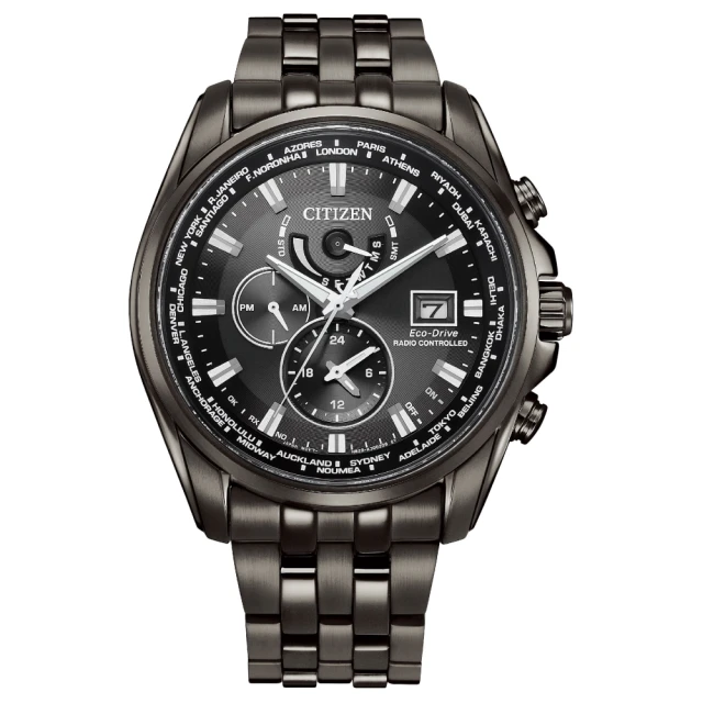 【CITIZEN 星辰】電波光動能萬年曆腕錶(AT9127-80E) 歷史價格詳細信息