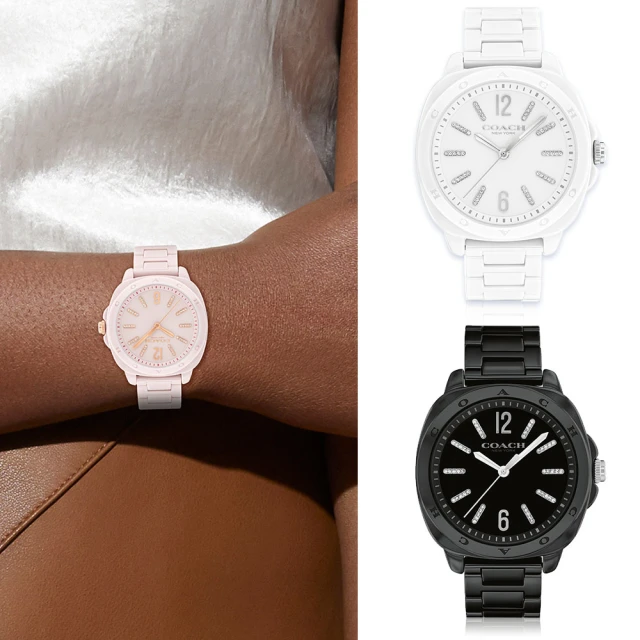 COACH Kitt 晶鑽陶瓷女錶 34mm(CO14504406) 歷史價格詳細信息