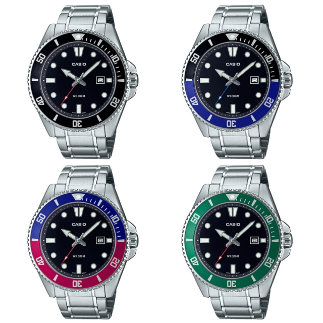 【CASIO】卡西歐 槍魚類 黑水鬼 200米防水 超高CP值潛水錶 MDV-106 台灣卡西歐保固一年 歷史價格詳細信息