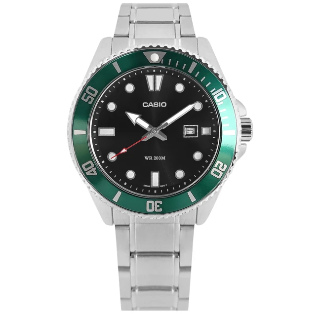 CASIO 卡西歐 綠色格紋指針手錶 學生錶 女錶 考試手錶(LRW-200H-3CV) 歷史價格詳細信息