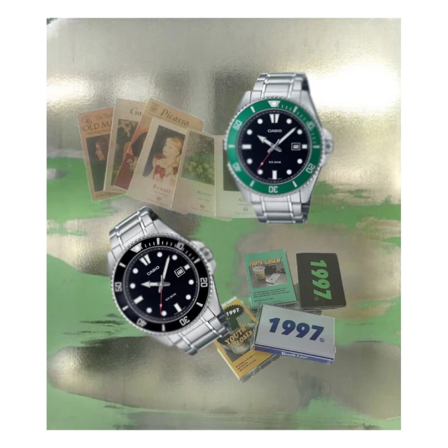 Casio 卡西歐  運動 潛水錶  ef-516 edifice 視距儀三圈計時賽車男錶 EF-516D-2AVDF 歷史價格詳細信息