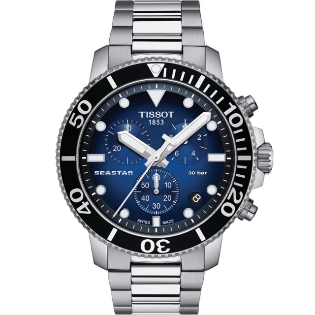 TISSOT SEASTAR 海星計時潛水錶 T1204171105100 45.5mm 歷史價格詳細信息