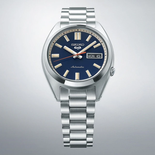 【SEIKO 精工】5 Sports 機械錶 懷舊復古 防水100米 星期日期 不鏽鋼手錶 藍色 37mm(SRPK87K1) 歷史價格詳細信息