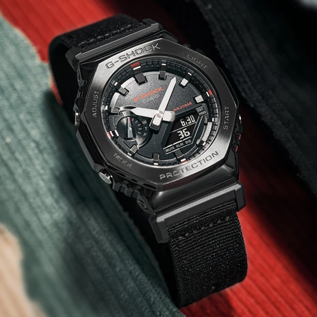 CASIO 卡西歐 G-SHOCK 金屬元素雙顯手錶-黑x紅 GA-700-1ADR 歷史價格詳細信息