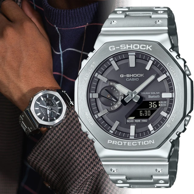 【CASIO】卡西歐 G-SHOCK 八角造型 200米防水 運動雙顯錶 GA-2100SU-1A 黑/迷彩綠 歷史價格詳細信息