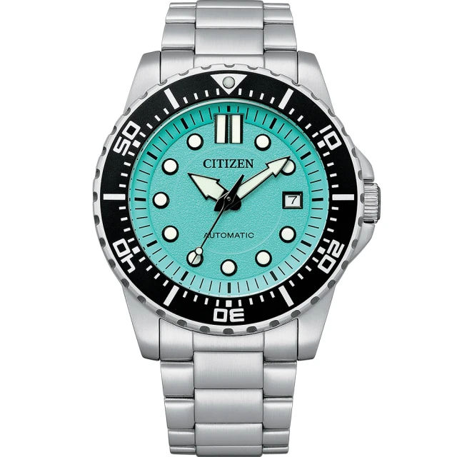 【CITIZEN】星辰 NJ0170-83X 青春撞色 運動風 日期顯示 鋼錶帶 機械男錶 蒂芬尼藍 43mm 歷史價格詳細信息