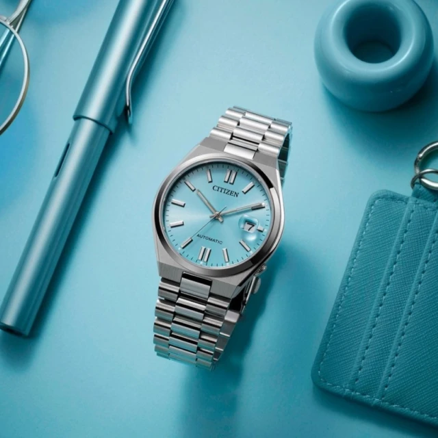 CITIZEN 星辰 情人節推薦 漸層海洋藍 青春撞色機械錶 NJ0151-88L 歷史價格詳細信息