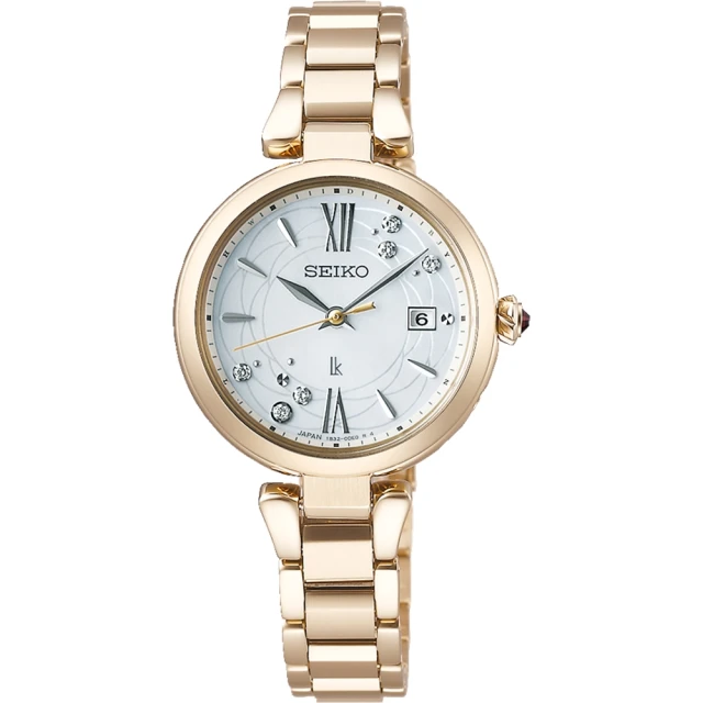 【Seiko精工】1B32-0BA0G (SSQW074J) 日本花藝聯名款女士時尚腕錶 24.6mm 歷史價格詳細信息