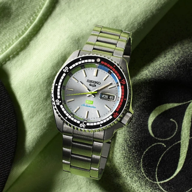 SEIKO 精工 5 Sports HUF 潮牌聯名限量版機械錶-42.5mm(SRPL33K1/4R36-16J0N) 歷史價格詳細信息