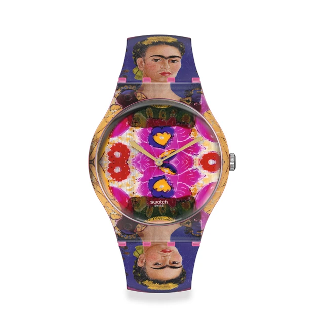 【SWATCH】龐畢度藝術中心聯名 框架 自畫像 卡羅 Frida Kahlo New Gent 原創系列 手錶 瑞士錶 錶(41mm) 價格比較,價格查詢,歷史價格詳細信息
