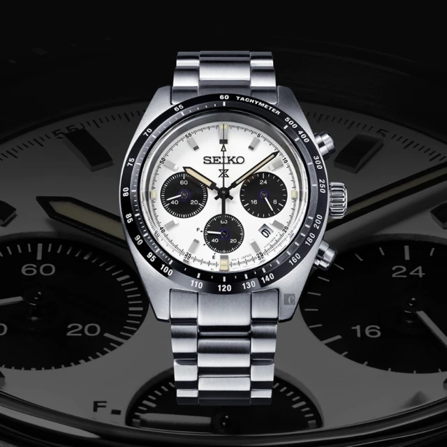 【SEIKO】精工 Prospex 熊貓 SSC813P1 鋼錶帶 太陽能 三眼計時男錶 V192-0AF0S 39mm 歷史價格詳細信息