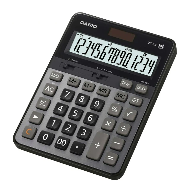 【CASIO】頂級14位數桌上型計算機-(DS-3B) 歷史價格詳細信息