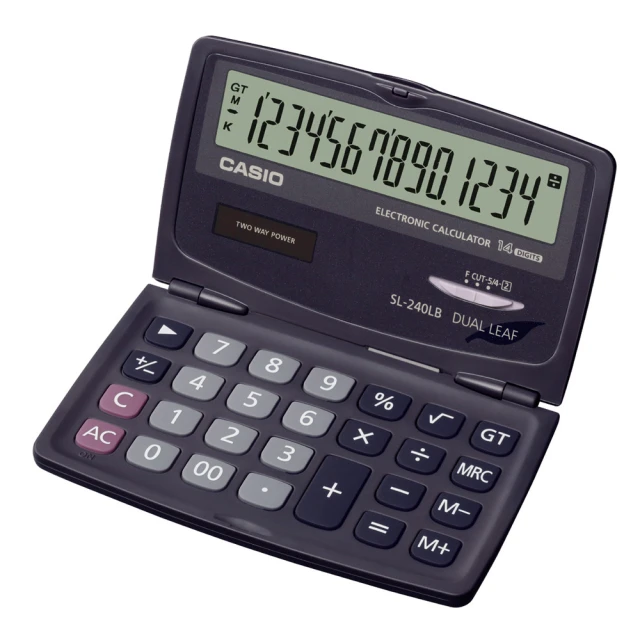 Casio14位數大螢幕快速輸入靜音計算機-黑灰JS-40B 歷史價格詳細信息