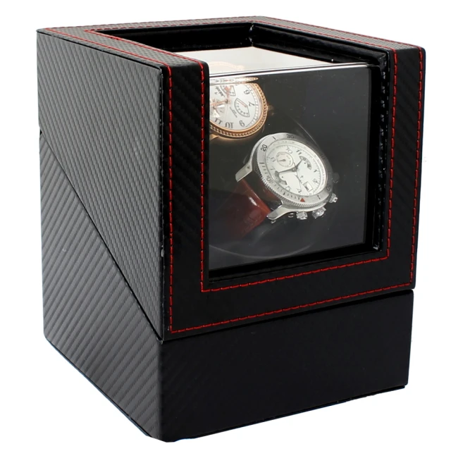 【Winders365】黑胡桃木紋立式自動上鍊機/機械錶動力儲存裝置/自動上鍊盒(4只腕錶轉台) 歷史價格詳細信息