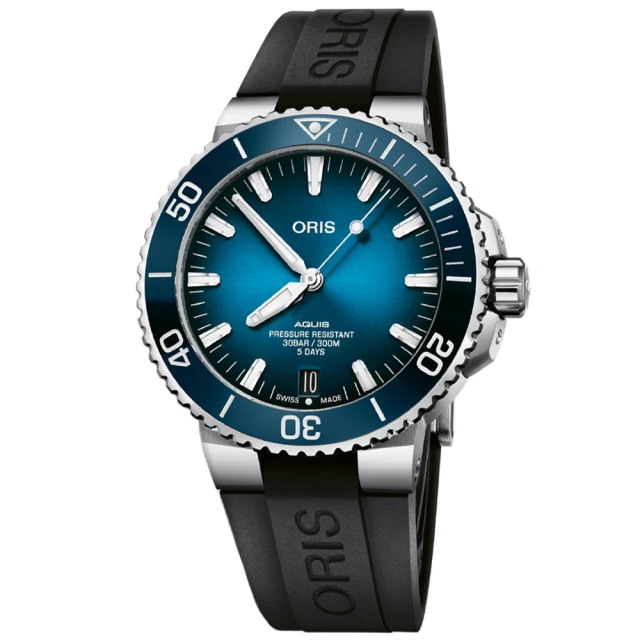 【ORIS 豪利時】Aquis 時間之海系列 真鑽 潛水機械腕錶 雙12 優惠(0173376524195-0781801P) 歷史價格詳細信息