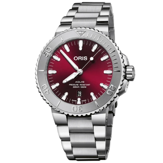 【ORIS 豪利時】Aquis 時間之海系列 真鑽 潛水機械腕錶 雙12 優惠(0173376524195-0781801P) 歷史價格詳細信息