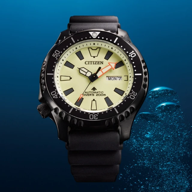 CITIZEN 星辰 PROMASTER 鋼鐵河豚EX Plus潛水機械錶/綠/44mm/NY0131-81X 歷史價格詳細信息