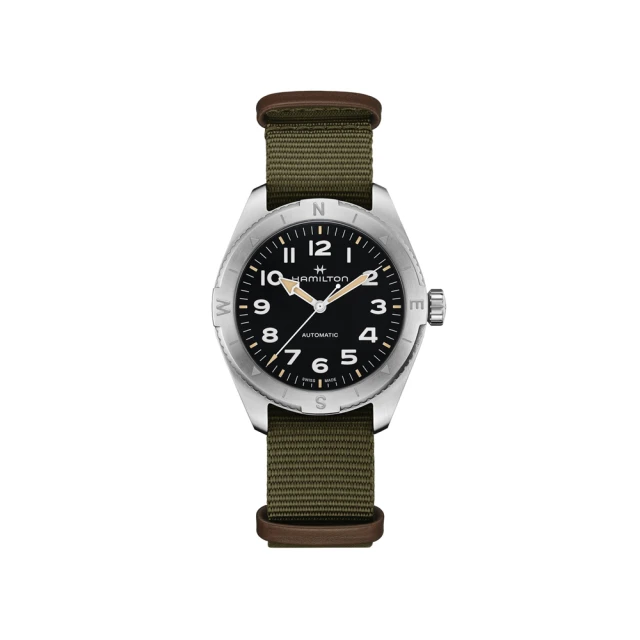 【HAMILTON 漢米爾頓】卡其陸戰遠征Expedition腕錶41mm(自動上鍊 中性 皮革錶帶 H70315510) 歷史價格詳細信息