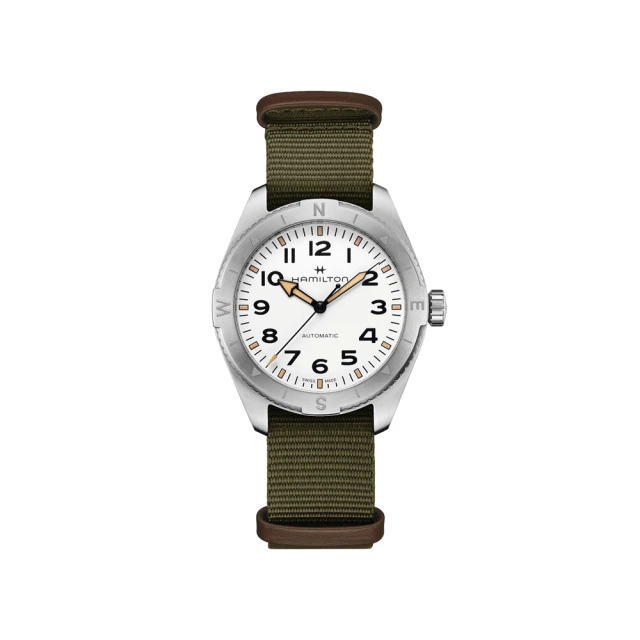 【HAMILTON 漢米爾頓】卡其陸戰遠征Expedition腕錶41mm(自動上鍊 中性 皮革錶帶 H70315510) 歷史價格詳細信息