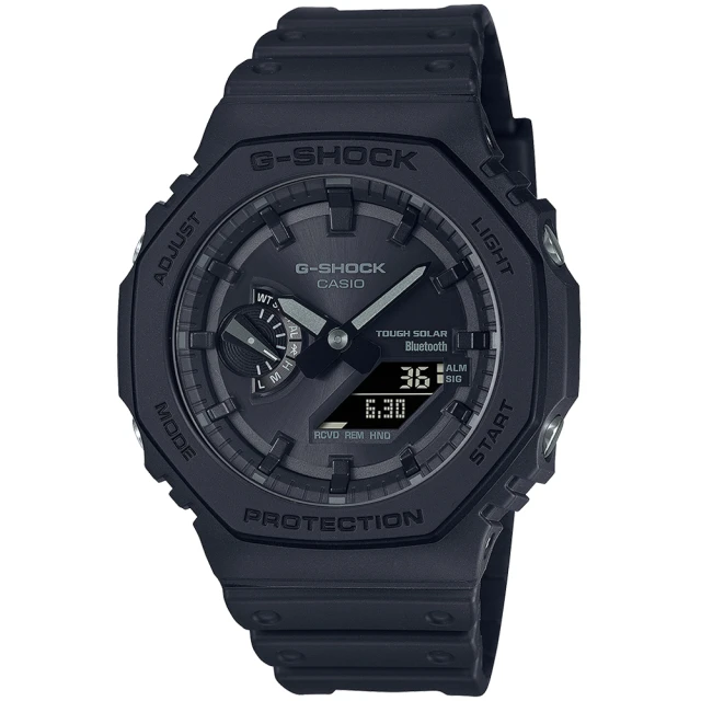 【CASIO】卡西歐 G-SHOCK 八角造型 200米防水 運動雙顯錶 GA-2100SU-1A 黑/迷彩綠 歷史價格詳細信息