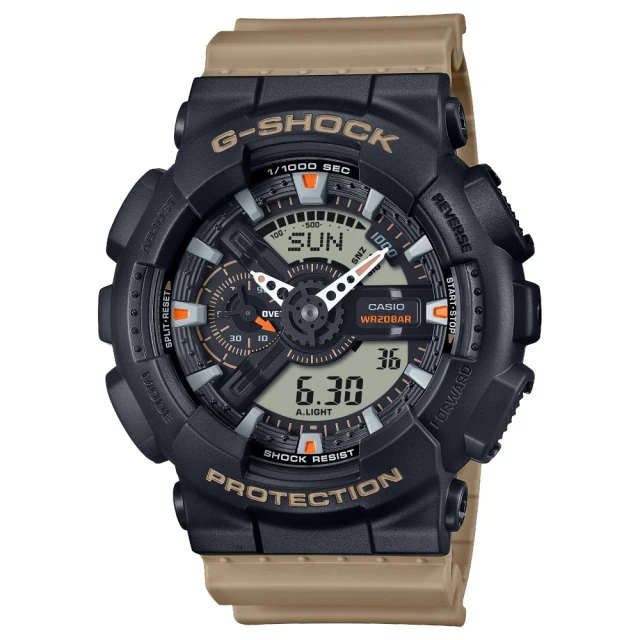 CASIO 卡西歐 G-SHOCK 實用精明風格 大錶殼雙色調雙顯錶 GA-710TU-1A3 歷史價格詳細信息