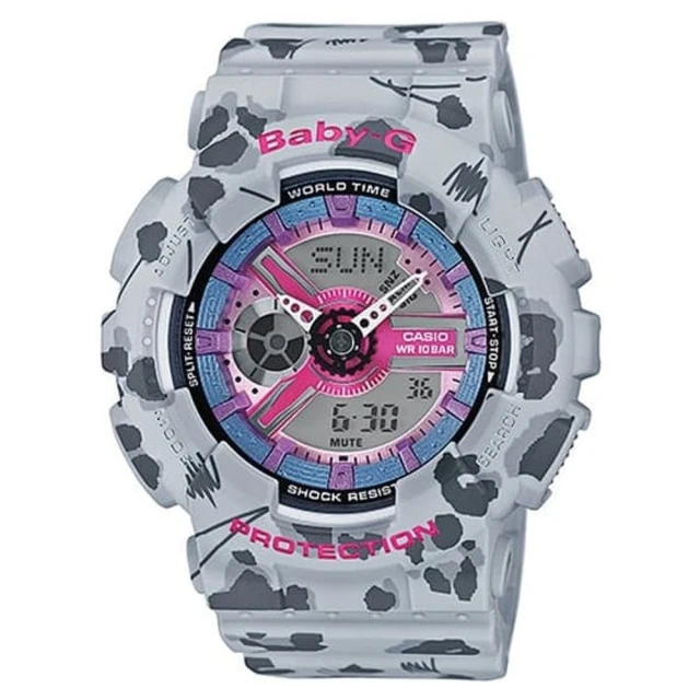 【CASIO 卡西歐】BABY-G 時尚雙顯腕錶 黑 BA-130-1A2_43.3mm 歷史價格詳細信息