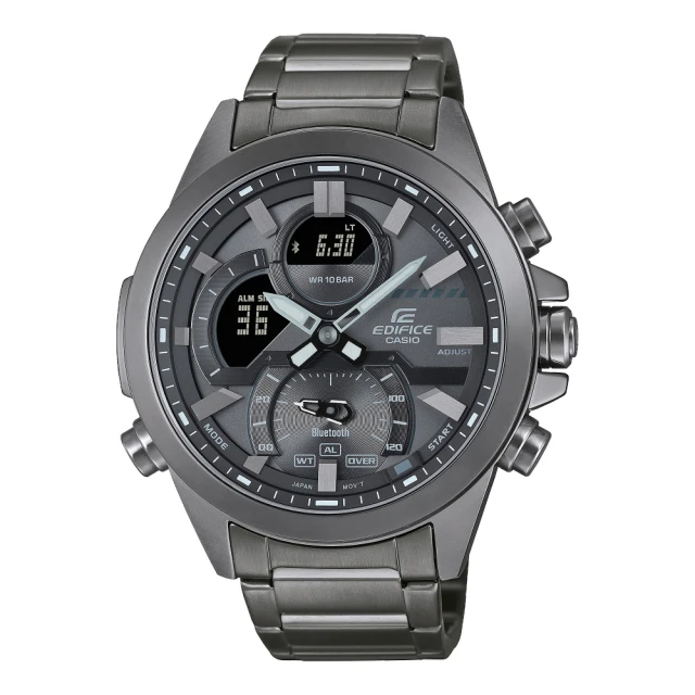 【CASIO 卡西歐】EDIFICE 雙LED燈賽車三眼腕錶 EFR-534RBP-1A 46mm 現代鐘錶 歷史價格詳細信息