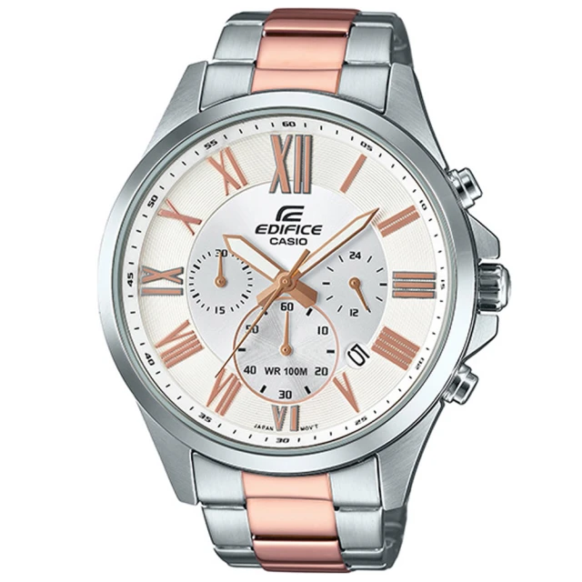 【CASIO 卡西歐】EDIFICE 時尚三眼運動手錶-藍x黑EFS-S550PB-1A_50mm 歷史價格詳細信息