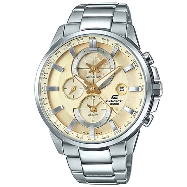 CASIO 世界時尚指針紳士錶-銀灰面 歷史價格詳細信息