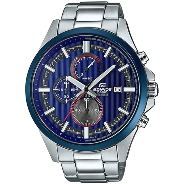 【CASIO】CASIO卡西歐EDIFICE賽車錶 EFV-520D-7A 防水100米台灣卡西歐保固一年 歷史價格詳細信息