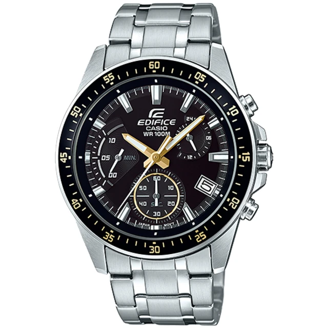 【CASIO】卡西歐 EDIFICE男錶三眼設計 不鏽鋼錶帶 防水100米(EFV-600D-2A)台灣卡西歐保固一年 歷史價格詳細信息