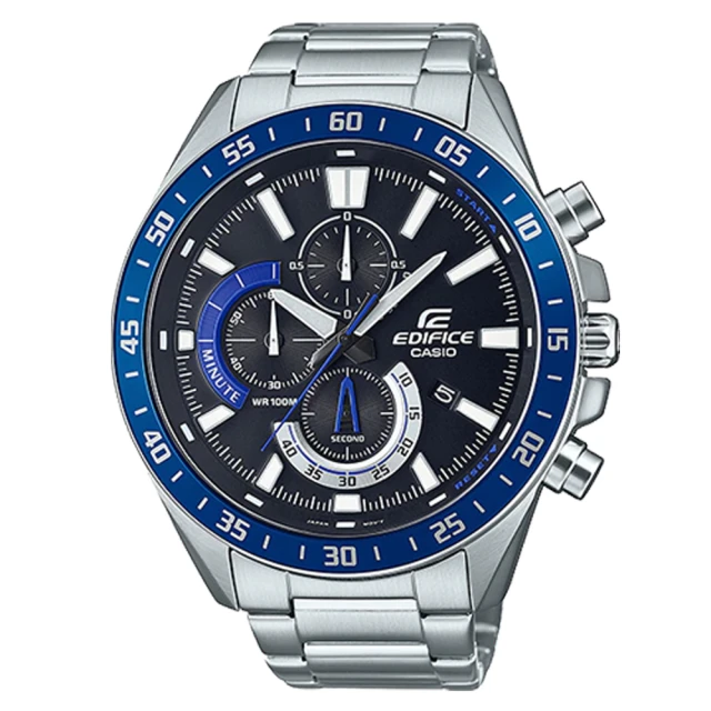 CASIO 卡西歐 EDIFICE EFV-620D 商務運動賽車三眼計時帶日期不鏽鋼經典腕錶 歷史價格詳細信息