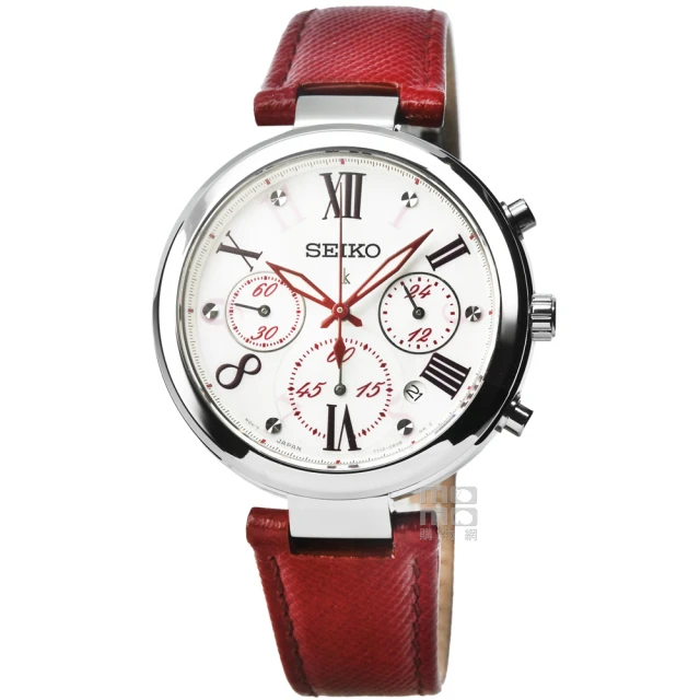 SEIKO 藍面大三針星期日期腕錶6N53-00A0B(SUR341P1)40mm 歷史價格詳細信息