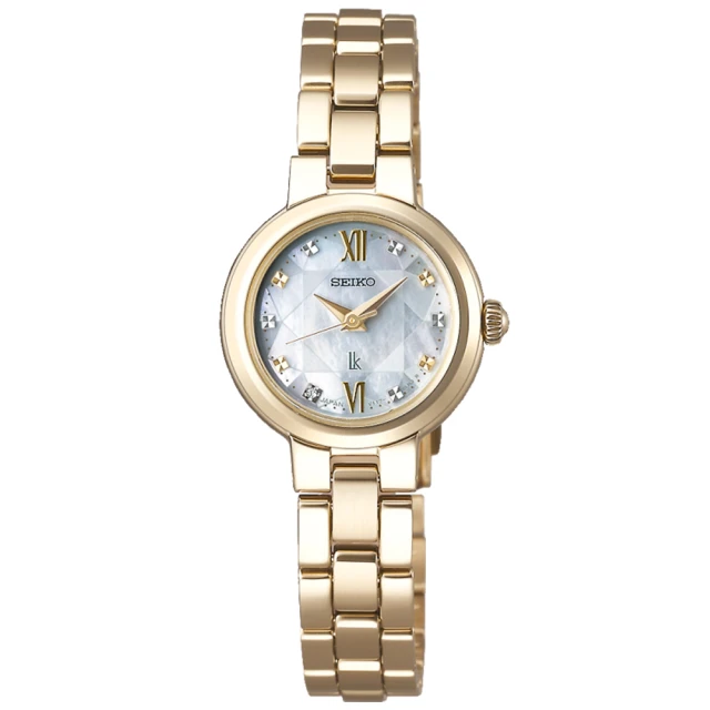 SEIKO 精工 Lukia系列 太陽能 白蝶貝 水晶玻璃腕錶 22.8mm (V117-0EG0G/SSVR136J) 歷史價格詳細信息