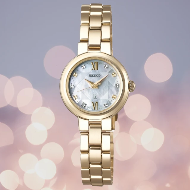SEIKO 精工 Lukia系列 太陽能 白蝶貝 水晶玻璃腕錶 22.8mm (V117-0EG0G/SSVR136J) 歷史價格詳細信息
