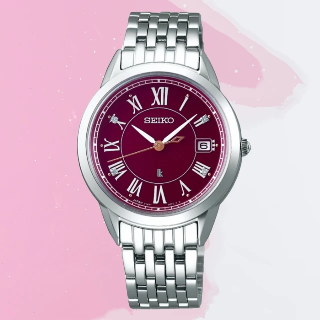 SEIKO 精工 Lukia系列 太陽能 彩鑽腕錶 (SUT302J1/V137-0CG0G) 歷史價格詳細信息