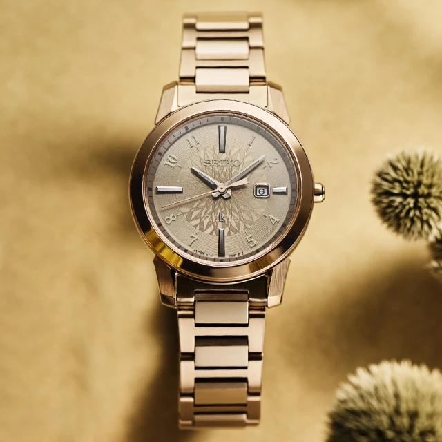 SEIKO 精工 LUKIA 動人時刻太陽能女錶-粉x銀/33.9mm V147-0CL0P SUT389J1 歷史價格詳細信息