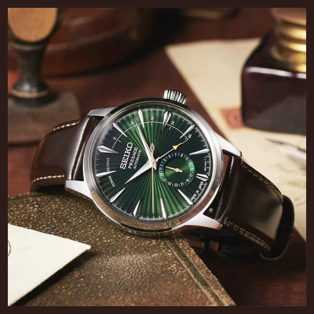 SEIKO PRESAGE 4R57 動力儲存機械腕錶-黑x玫瑰金/42mm 4R57-00A0P(SSA308J1) 歷史價格詳細信息