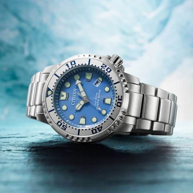 CITIZEN 星辰 光動能潛水風格潮流時尚腕錶/橘/43mm/AW1760-81X 歷史價格詳細信息