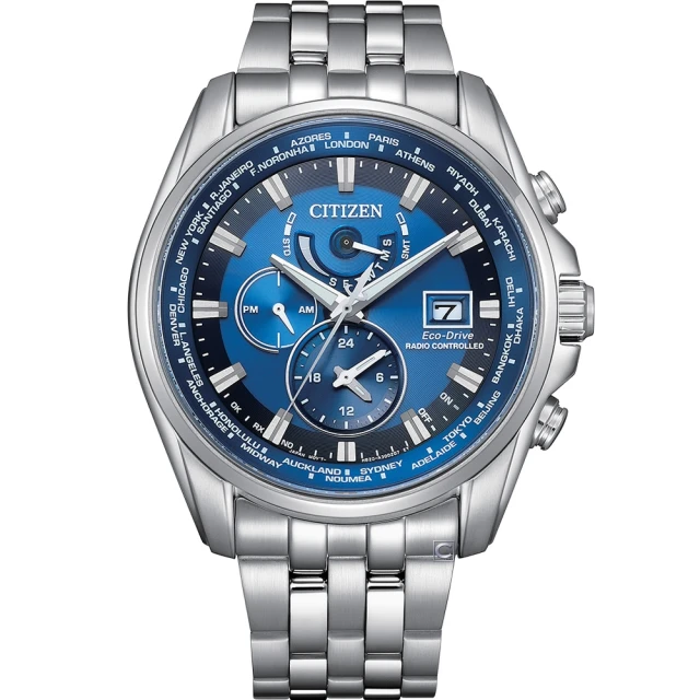 CITIZEN 星辰 GENTS光動能萬年曆三眼時尚腕錶/咖啡/42mm/BL8160-07X 歷史價格詳細信息