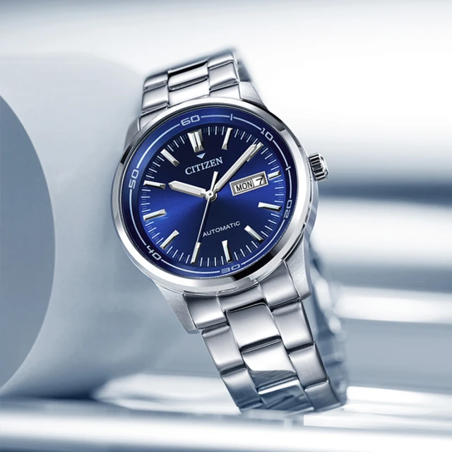 CITIZEN 星辰 Mechanical 限量黑潮再現機械錶-藍x銀/41mm(NK0009-82L) 歷史價格詳細信息