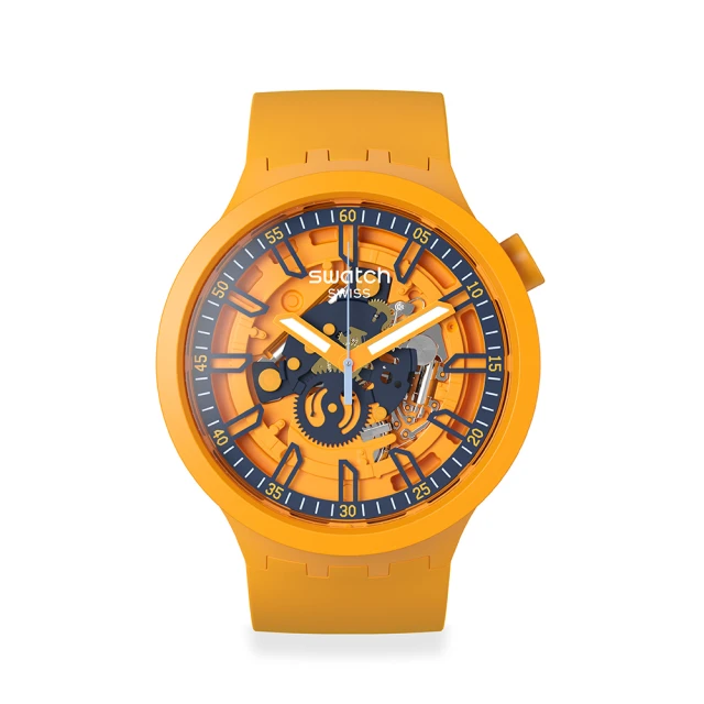 【SWATCH】BIG BOLD系列手錶FRESH ORANGE 鮮橙(47mm) SB01O101 歷史價格詳細信息