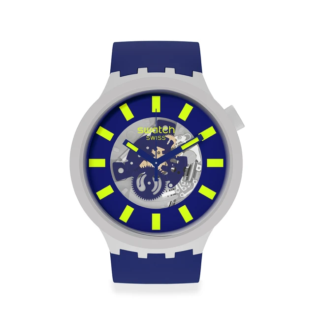 【SWATCH】BIG BOLD系列手錶LIMY夜空藍(47mm) SB03M103 歷史價格詳細信息