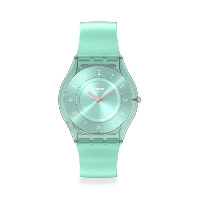 【SWATCH】SKIN超薄系列手錶 PASTELICIOUS TEAL (34mm) 男錶 女錶 SS08L100 歷史價格詳細信息