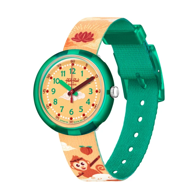 【FlikFlak】兒童手錶 MONKEY'S AWAKENING 美猴王 (31.85mm) 編織錶帶 FPNP124 歷史價格詳細信息