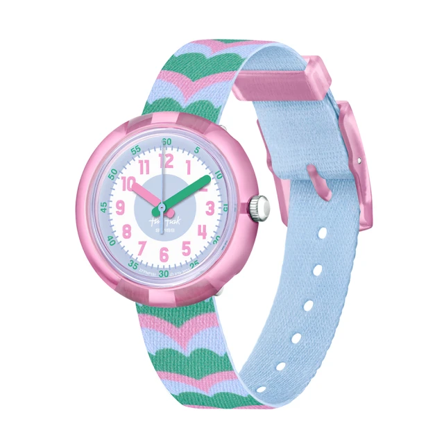 【FlikFlak】兒童手錶 復古 粉 RETRO PINK(31.85mm) 兒童錶 編織錶帶 FBNP190 歷史價格詳細信息