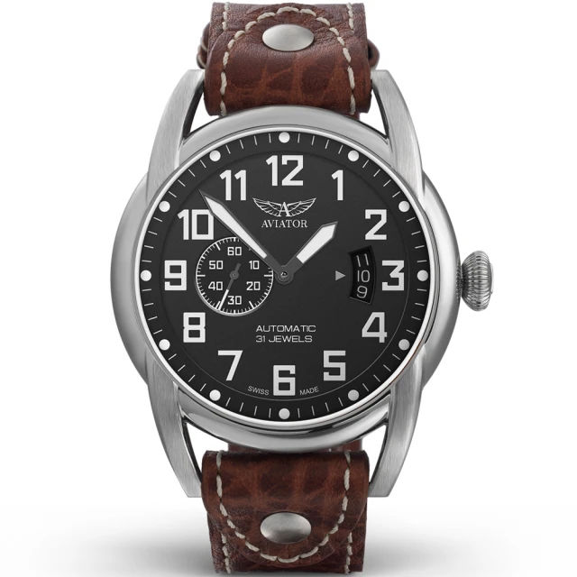 【AVIATOR】飛行員 布里斯托偵察機 BRISTOL SCOUT 小秒針 機械錶 男錶(V31821914) 歷史價格詳細信息