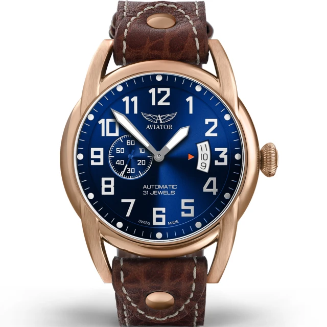 【AVIATOR】飛行員 布里斯托偵察機 BRISTOL SCOUT 小秒針 機械錶 男錶(V31821914) 價格比較,價格查詢,歷史價格詳細信息
