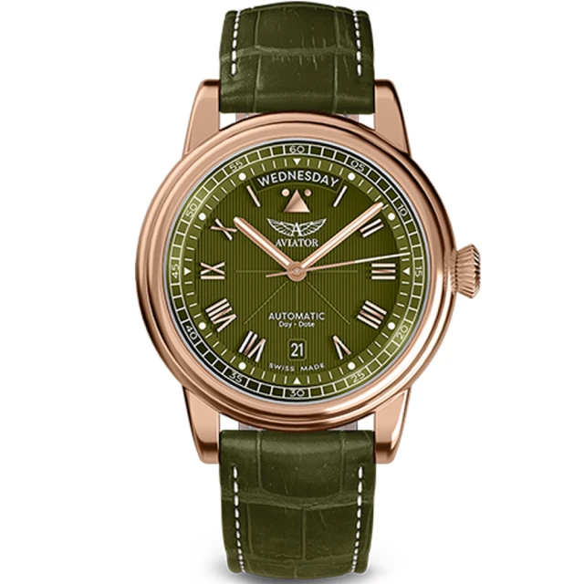 【AVIATOR】飛行員  DOUGLAS DAY-DATE 41 飛行員 機械腕錶 男錶 手錶(V33502764) 歷史價格詳細信息