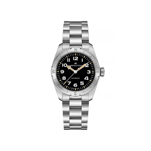 【HAMILTON 漢米爾頓】卡其陸戰遠征Expedition腕錶41mm(自動上鍊 中性 皮革錶帶 H70315510) 歷史價格詳細信息
